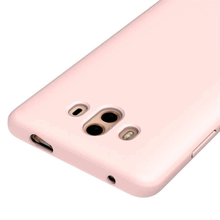 Solid Color Liquid Silicone Dropproof Protective Case for Huawei Mate 10