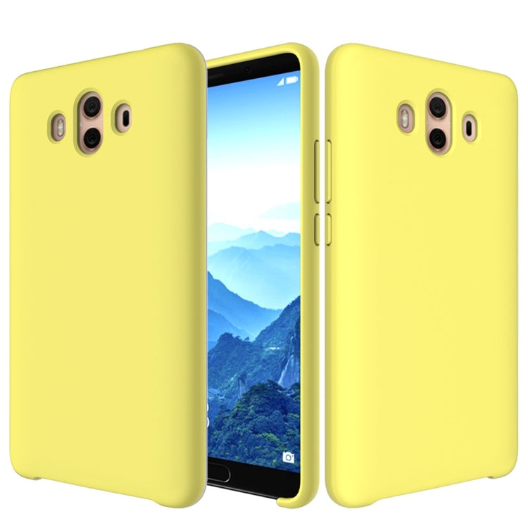 Solid Color Liquid Silicone Dropproof Protective Case for Huawei Mate 10