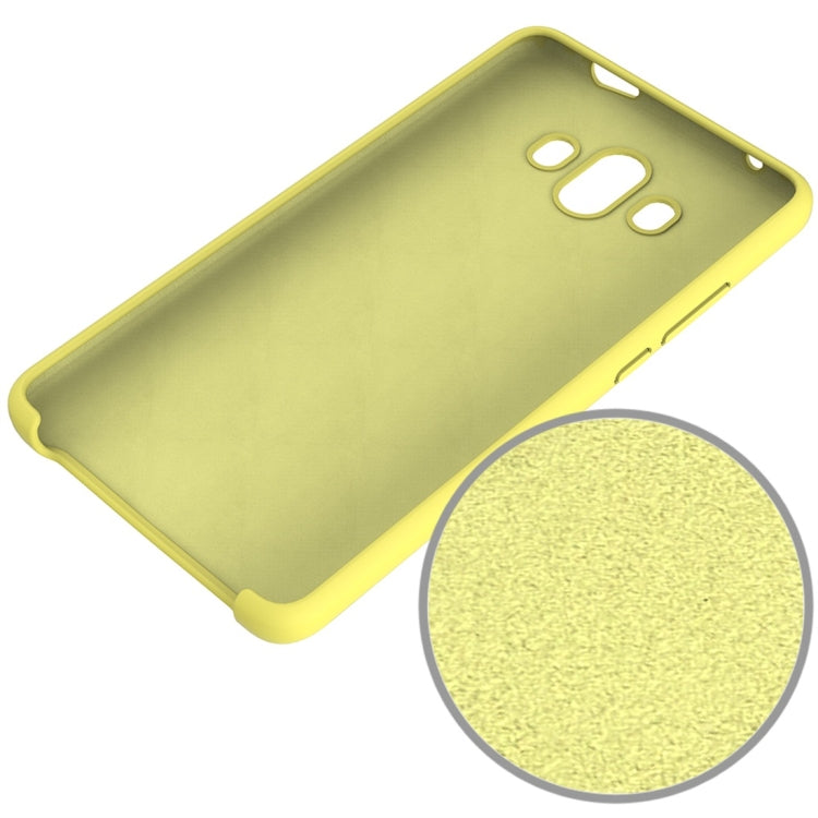 Solid Color Liquid Silicone Dropproof Protective Case for Huawei Mate 10