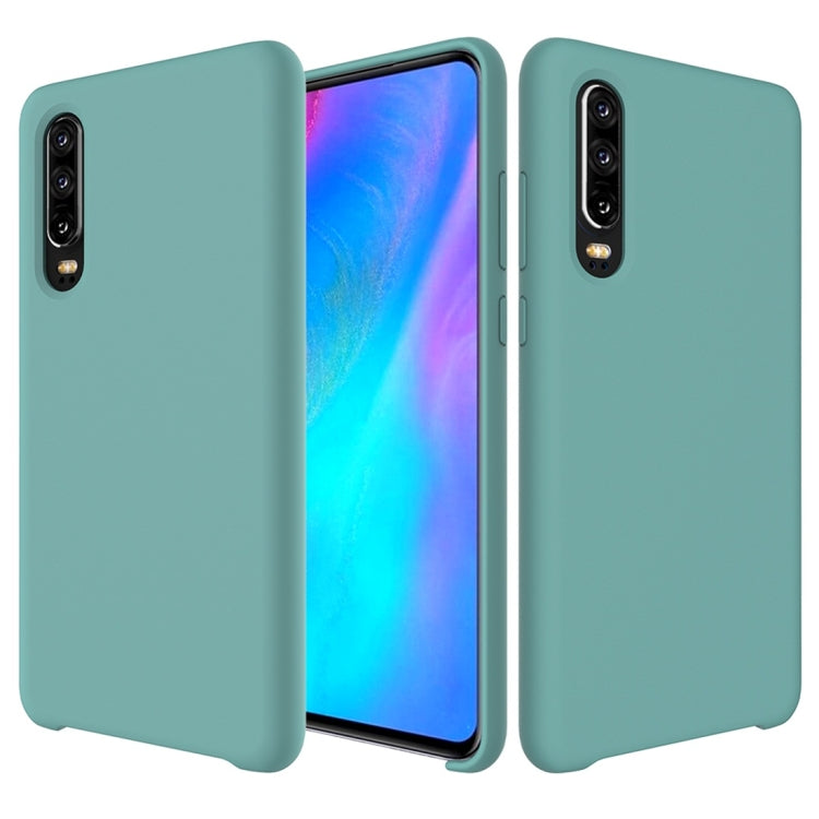 Solid Color Liquid Silicone Dropproof Protective Case for Huawei P30