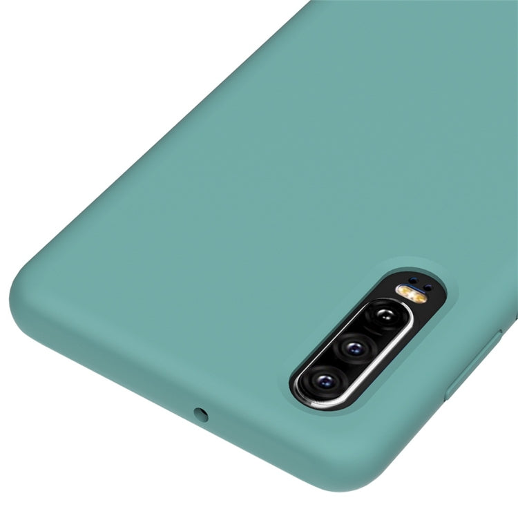 Solid Color Liquid Silicone Dropproof Protective Case for Huawei P30