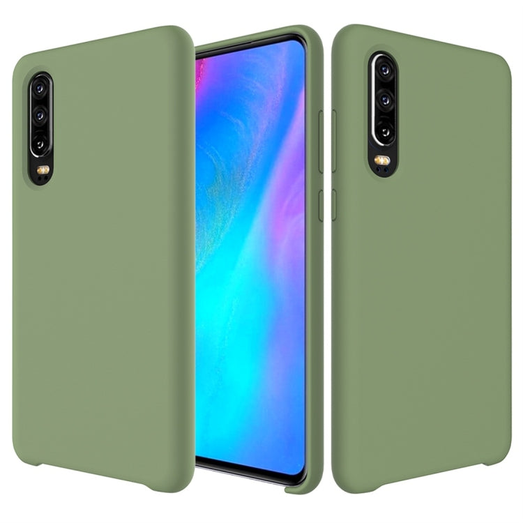 Solid Color Liquid Silicone Dropproof Protective Case for Huawei P30