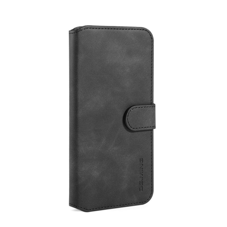 DG.MING Retro Oil Side Horizontal Flip Case with Holder & Card Slots & Wallet for Huawei P20 Lite 2019 / Nova 5i