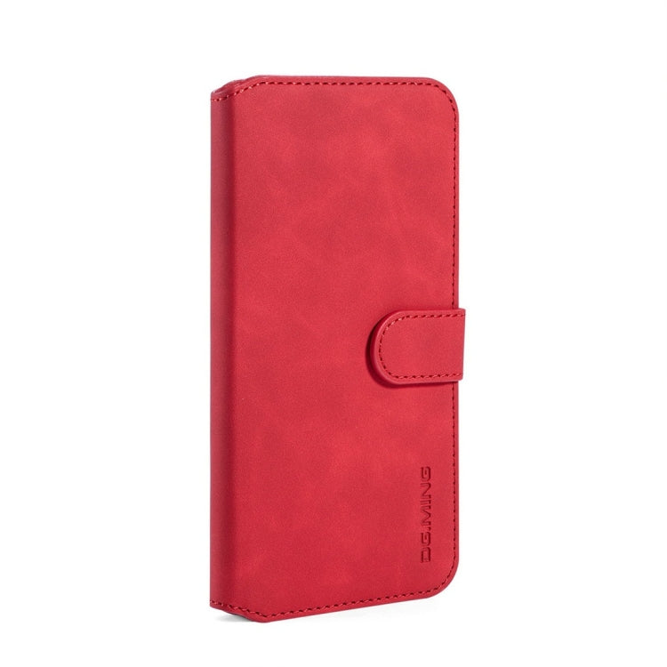 DG.MING Retro Oil Side Horizontal Flip Case with Holder & Card Slots & Wallet for Huawei P20 Lite 2019 / Nova 5i