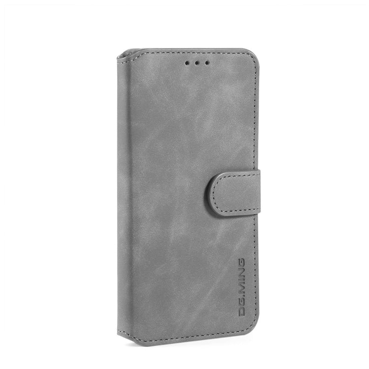 DG.MING Retro Oil Side Horizontal Flip Case with Holder & Card Slots & Wallet for Xiaomi Redmi 7A