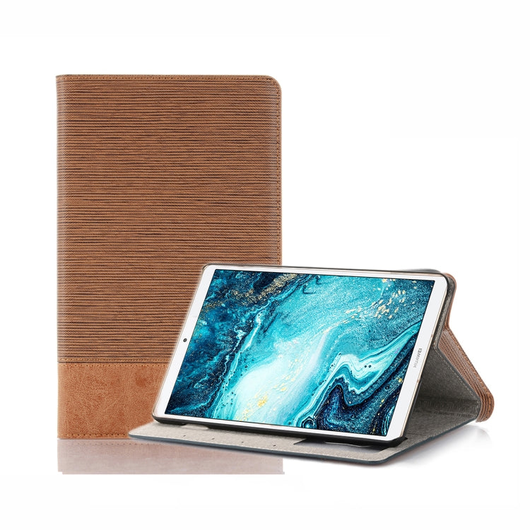 Cross Texture Horizontal Flip Leather Case with Holder & Card Slots & Wallet for Huawei MediaPad M6 8.4 2019