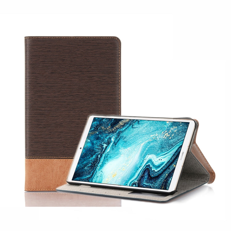 Cross Texture Horizontal Flip Leather Case with Holder & Card Slots & Wallet for Huawei MediaPad M6 8.4 2019