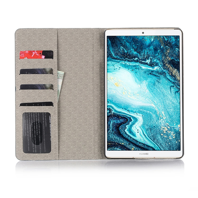 Cross Texture Horizontal Flip Leather Case with Holder & Card Slots & Wallet for Huawei MediaPad M6 8.4 2019