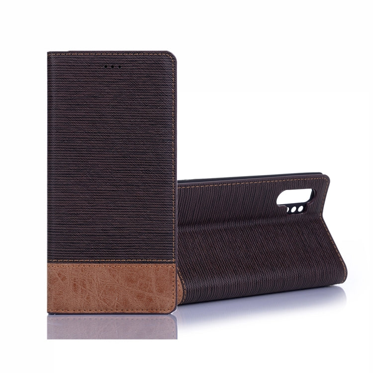 Cross Texture Horizontal Flip Leather Case with Holder & Card Slots & Wallet for Galaxy Note10 Pro