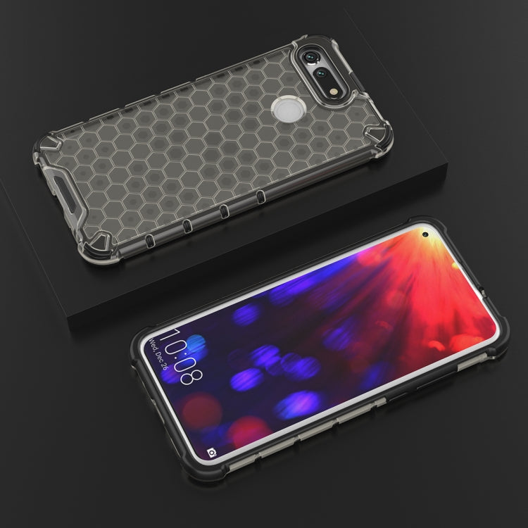 Shockproof Honeycomb PC + TPU Case for Huawei Honor V20