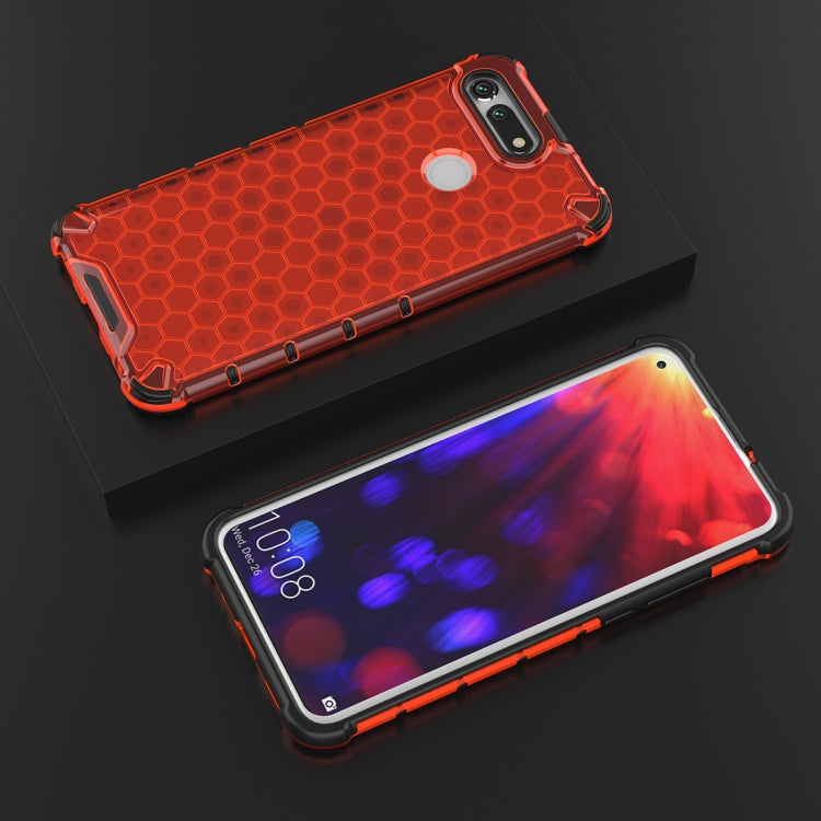 Shockproof Honeycomb PC + TPU Case for Huawei Honor V20