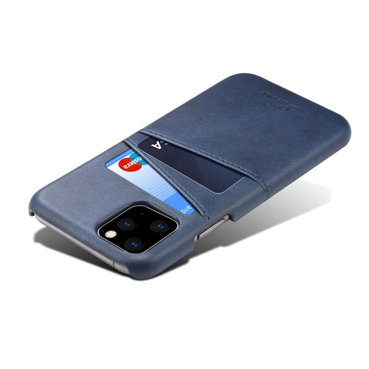 Suteni Calf Texture Back Cover Protective Case with Card Slots for iPhone 11