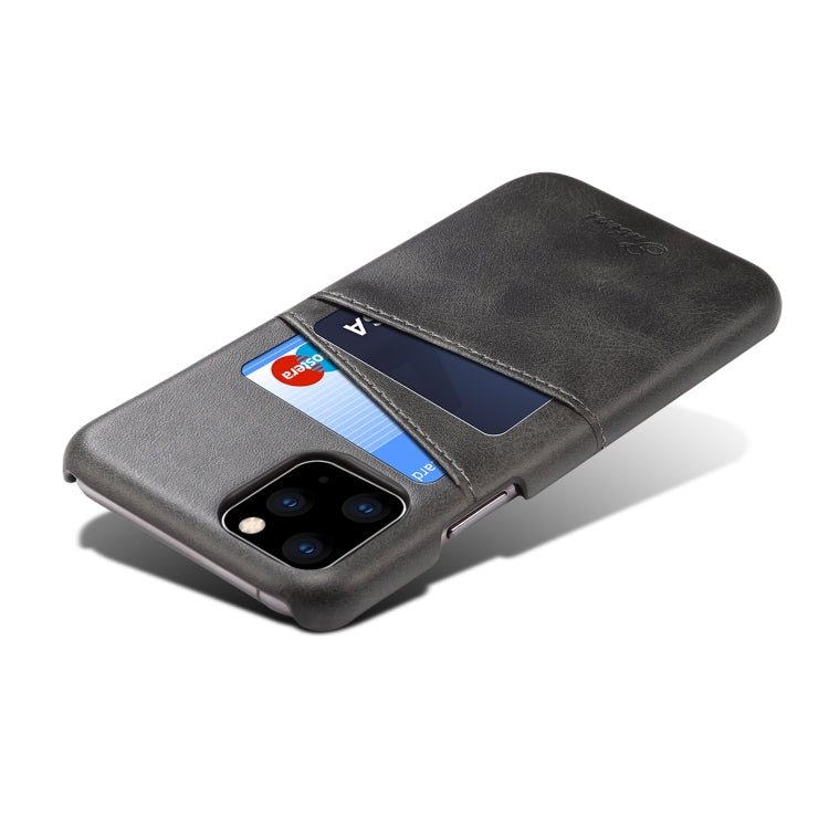 Suteni Calf Texture Back Cover Protective Case with Card Slots for iPhone 11