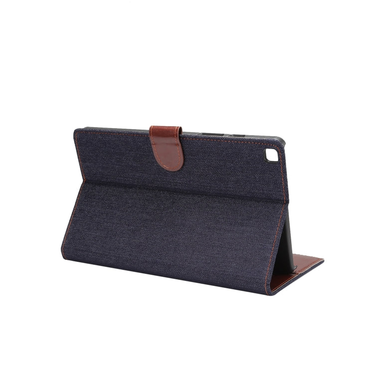 Dibase Denim Texture Horizontal Flip PC + PU Leather Case with Holder & Card Slots & Sleep / Wake-up Function For Galaxy Tab A 8.0 inch (2019) / T290 / T295