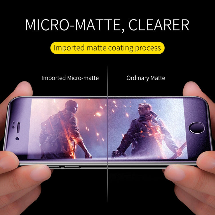 25 PCS AG Matte Anti Blue Light Full Cover Tempered Glass For OPPO Realme 3 Pro