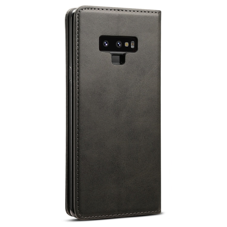 Suteni Calf Texture Horizontal Flip Leather Case with Holder & Card Slots & Wallet for Galaxy Note 9