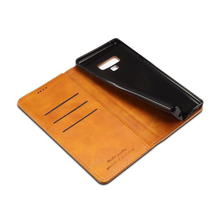 Suteni Calf Texture Horizontal Flip Leather Case with Holder & Card Slots & Wallet for Galaxy Note 9