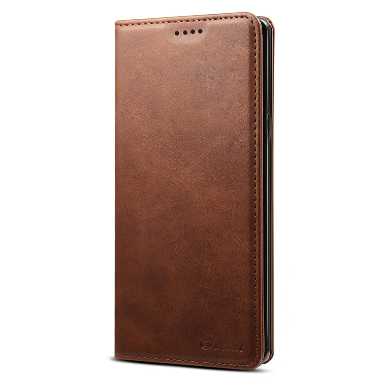 Suteni Calf Texture Horizontal Flip Leather Case with Holder & Card Slots & Wallet for Galaxy Note 9