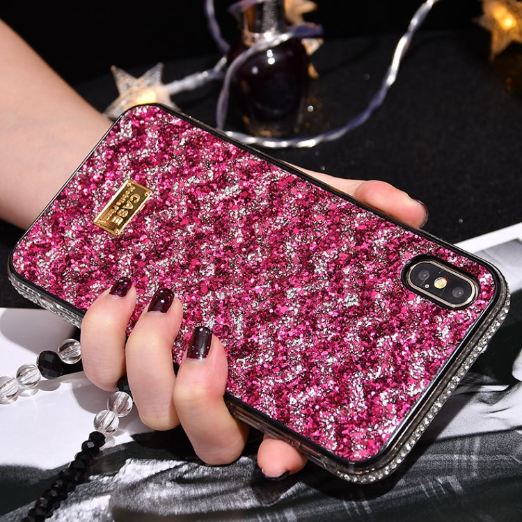 For iPhone XS TPU + Epoxy Ripples Series Phone Protective Case Max