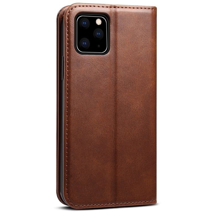 Suteni Calf Texture Horizontal Flip Leather Case with Holder & Card Slots & Wallet for iPhone 11 Pro