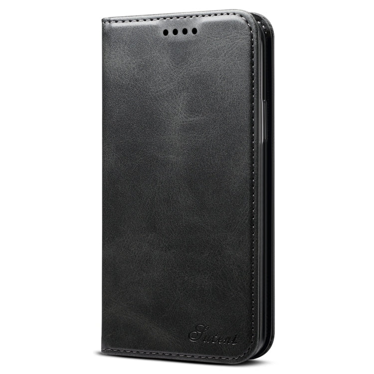 Suteni Calf Texture Horizontal Flip Leather Case with Holder & Card Slots & Wallet for iPhone 11