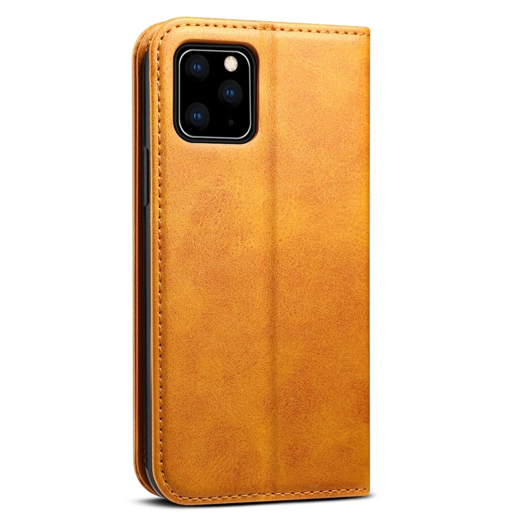 Suteni Calf Texture Horizontal Flip Leather Case with Holder & Card Slots & Wallet for iPhone 11