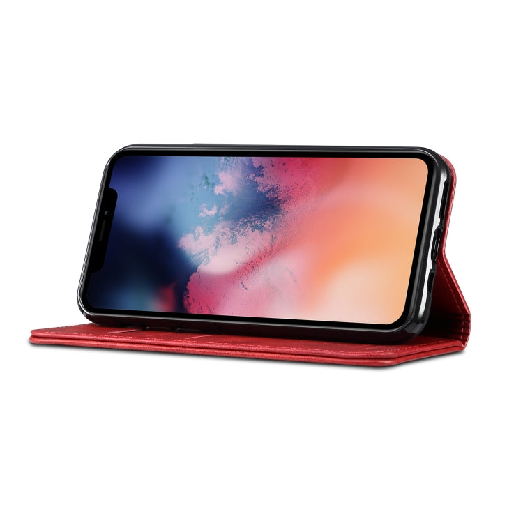 Suteni Calf Texture Horizontal Flip Leather Case with Holder & Card Slots & Wallet for iPhone 11