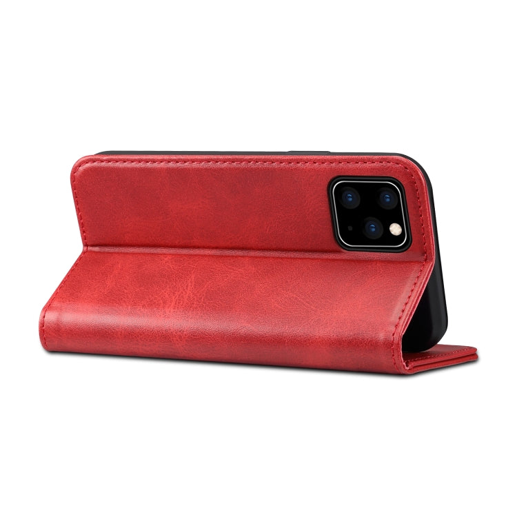 Suteni Calf Texture Horizontal Flip Leather Case with Holder & Card Slots & Wallet for iPhone 11