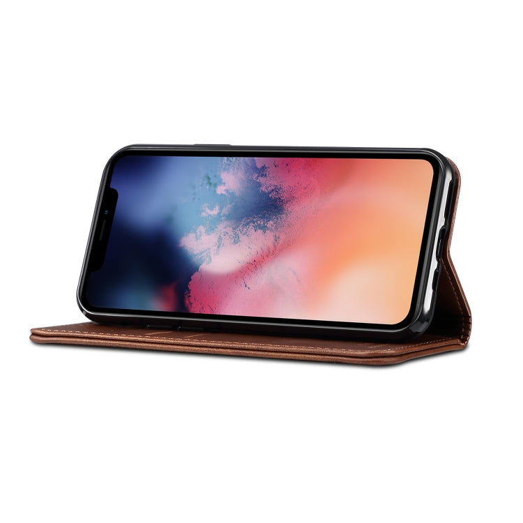 Suteni Calf Texture Horizontal Flip Leather Case with Holder & Card Slots & Wallet for iPhone 11