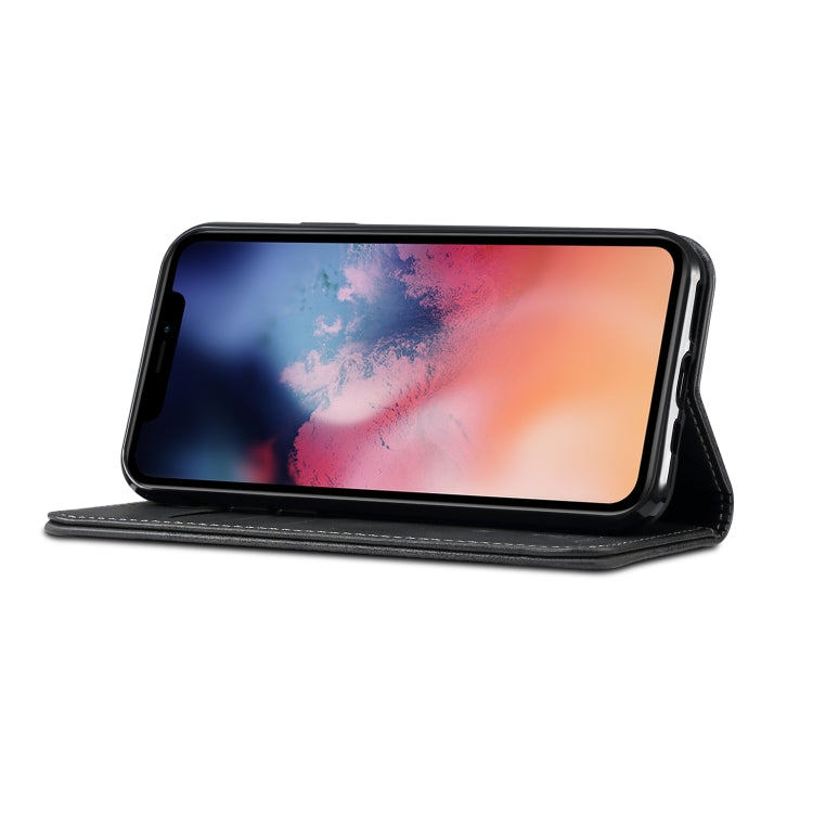 Suteni Calf Texture Horizontal Flip Leather Case with Holder & Card Slots & Wallet for iPhone 11 Pro Max