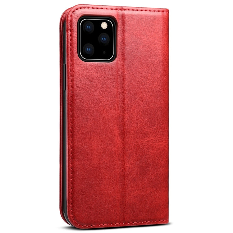 Suteni Calf Texture Horizontal Flip Leather Case with Holder & Card Slots & Wallet for iPhone 11 Pro Max