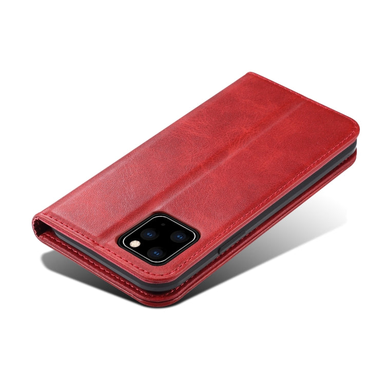 Suteni Calf Texture Horizontal Flip Leather Case with Holder & Card Slots & Wallet for iPhone 11 Pro Max