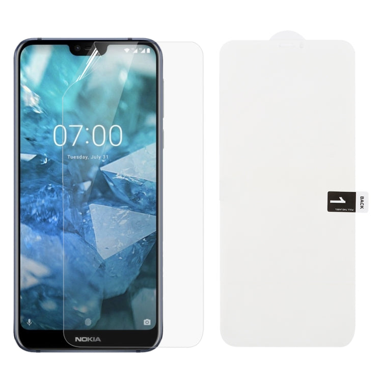 Soft Hydrogel Film Full Cover Front Protector for Nokia 7.1