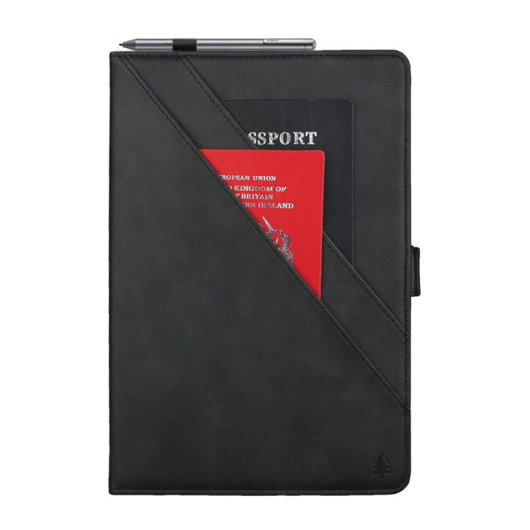 Horizontal Flip Double Holder Leather Case with Holder & Card Slots & Photo Frame For MediaPad M6 8.4
