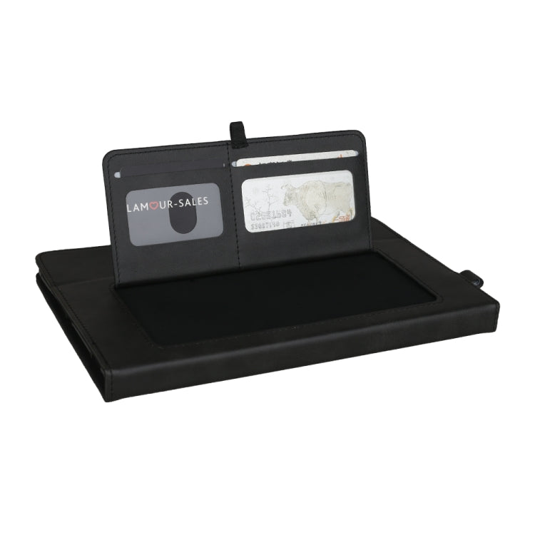 Horizontal Flip Double Holder Leather Case with Holder & Card Slots & Photo Frame For MediaPad M6 8.4