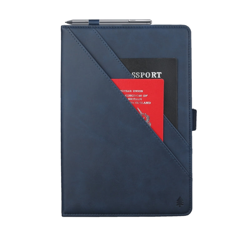 Horizontal Flip Double Holder Leather Case with Holder & Card Slots & Photo Frame For MediaPad M6 8.4