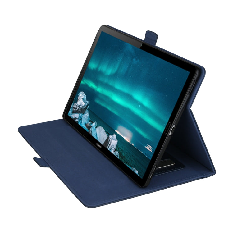 Horizontal Flip Double Holder Leather Case with Holder & Card Slots & Photo Frame For MediaPad M6 8.4
