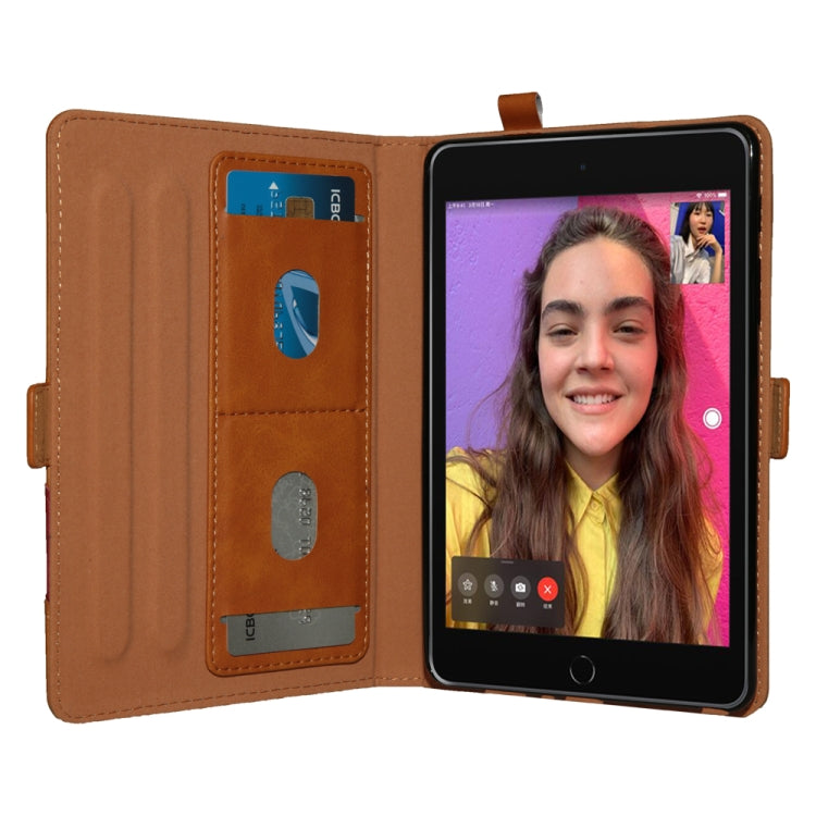 Horizontal Flip Double Holder Leather Case with Holder & Card Slots & Photo Frame For Galaxy Tab A 8.0 (2019)  T290-295