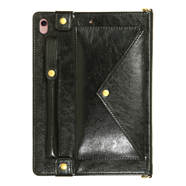 Envelope Horizontal Flip Leather Case with Card Slots & Pen Slots & Holder & Wallet & Photo Frame & Shoulder Strap For iPad Pro 10.5 inch
