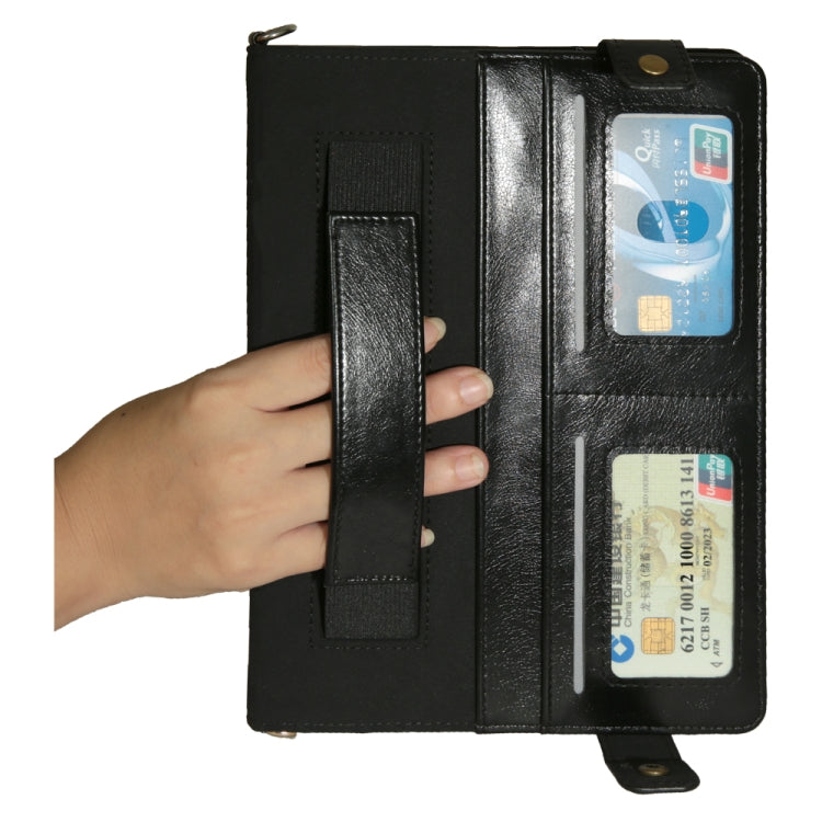 Envelope Horizontal Flip Leather Case with Card Slots & Pen Slots & Holder & Wallet & Photo Frame & Shoulder Strap For iPad Pro 10.5 inch