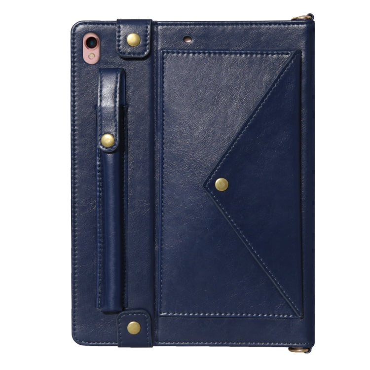 Envelope Horizontal Flip Leather Case with Card Slots & Pen Slots & Holder & Wallet & Photo Frame & Shoulder Strap For iPad Pro 10.5 inch