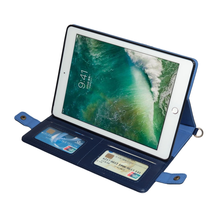 Envelope Horizontal Flip Leather Case with Card Slots & Pen Slots & Holder & Wallet & Photo Frame & Shoulder Strap For iPad Pro 10.5 inch