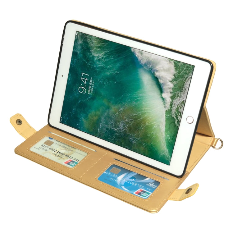 Envelope Horizontal Flip Leather Case with Card Slots & Pen Slots & Holder & Wallet & Photo Frame & Shoulder Strap For iPad Pro 10.5 inch
