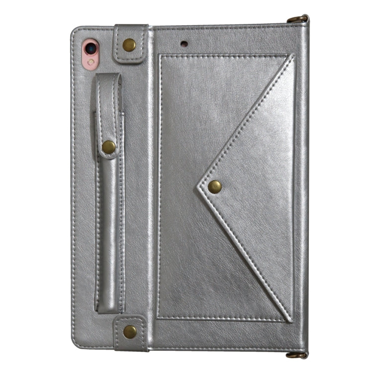 Envelope Horizontal Flip Leather Case with Card Slots & Pen Slots & Holder & Wallet & Photo Frame & Shoulder Strap For iPad Pro 10.5 inch