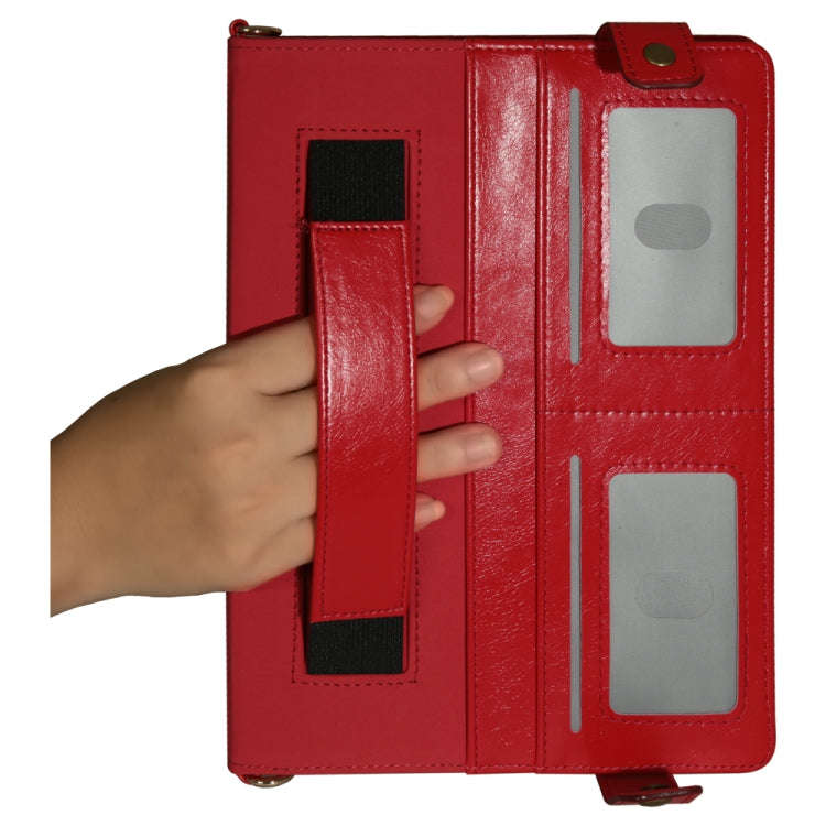 Envelope Horizontal Flip Leather Case with Card Slots & Pen Slots & Holder & Wallet & Photo Frame & Shoulder Strap For iPad Pro 10.5 inch