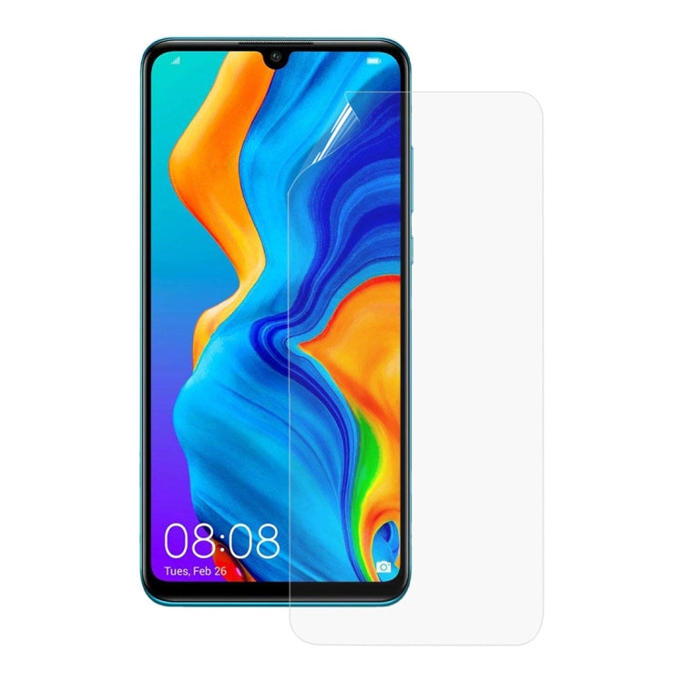 25 PCS Soft Hydrogel Film Full Cover Front Protector with Alcohol Cotton + Scratch Card for Huawei Nova 4e / P30 Lite