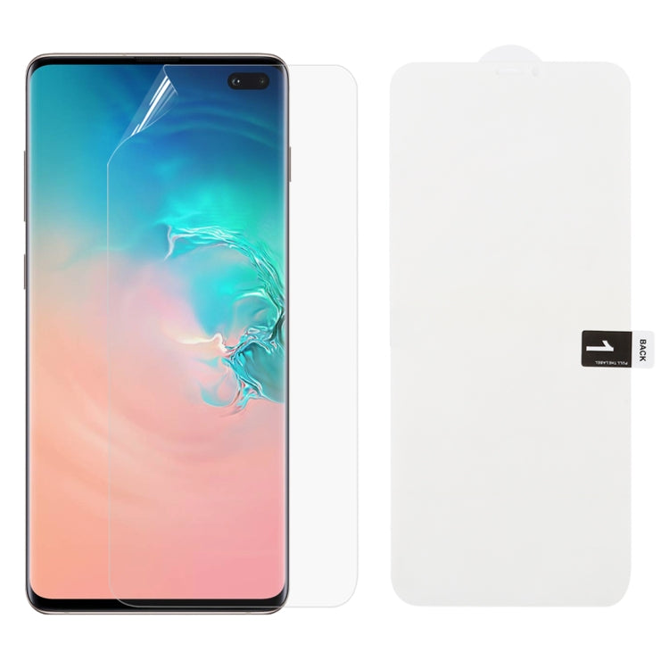 Soft Hydrogel Film Full Cover Front Protector for Galaxy S10 Plus