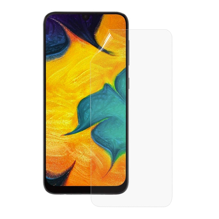 25 PCS Soft Hydrogel Film Full Cover Front Protector with Alcohol Cotton + Scratch Card for Galaxy A30