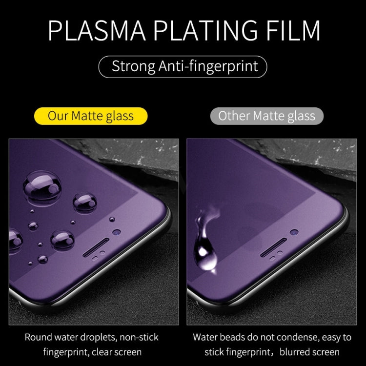 AG Matte Anti Blue Light Full Cover Tempered Glass For Huawei Mate 10 Lite