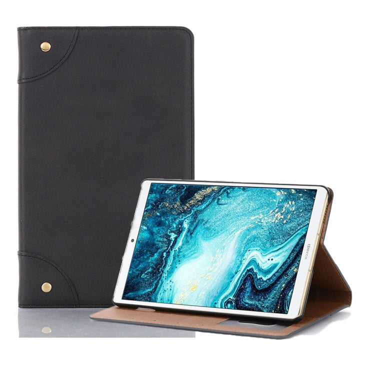 Retro Book Style Horizontal Flip Leather Case with Holder & Card Slots & Wallet for Huawei MediaPad M6 8.4 2019
